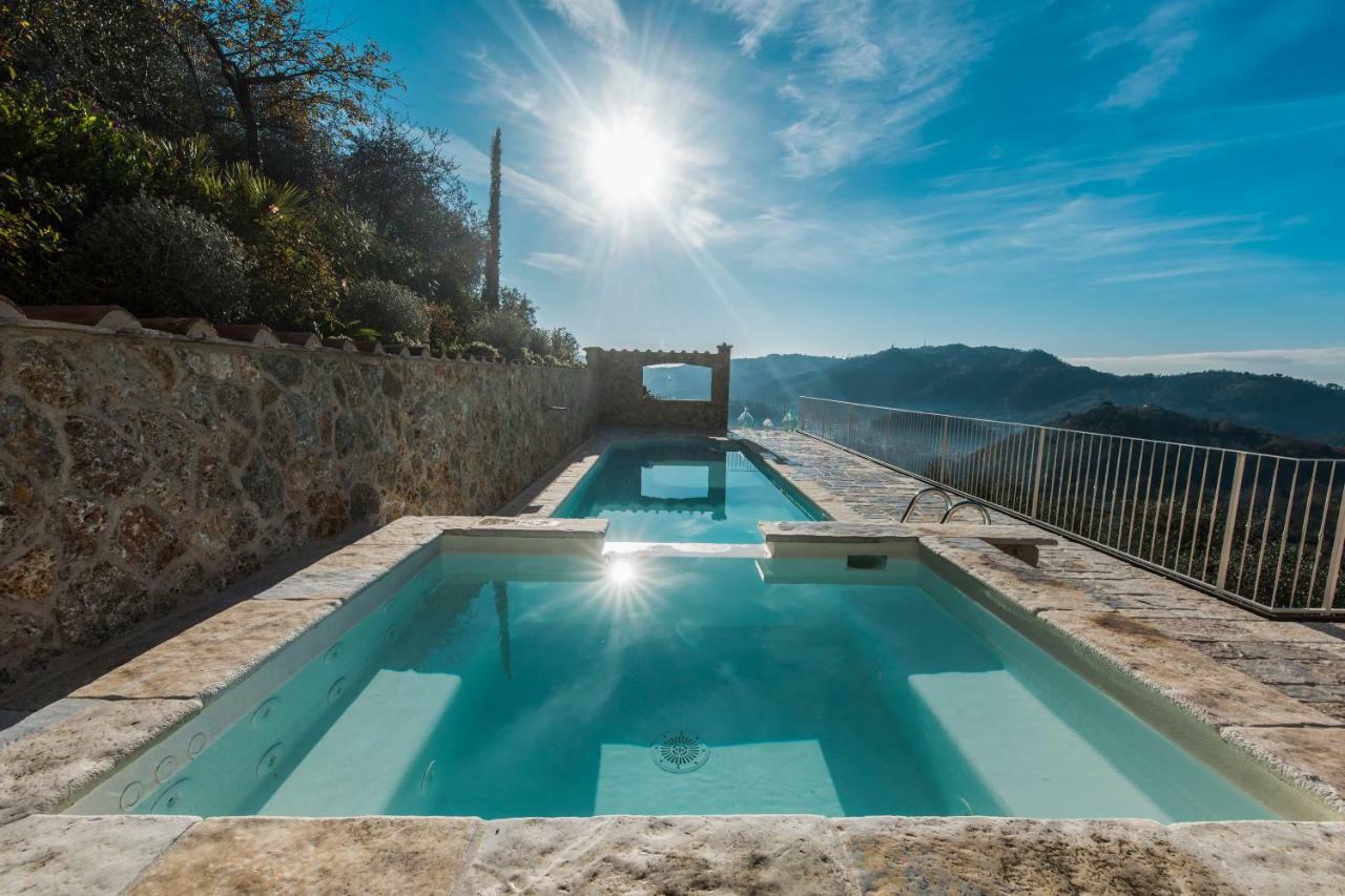 Charming Farmhouse In The Hills, Private Pool, Sea View, Dream Panorama กาไมโยเร ภายนอก รูปภาพ