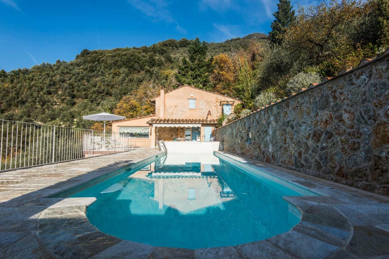 Charming Farmhouse In The Hills, Private Pool, Sea View, Dream Panorama กาไมโยเร ภายนอก รูปภาพ