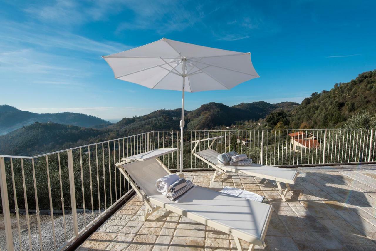 Charming Farmhouse In The Hills, Private Pool, Sea View, Dream Panorama กาไมโยเร ภายนอก รูปภาพ