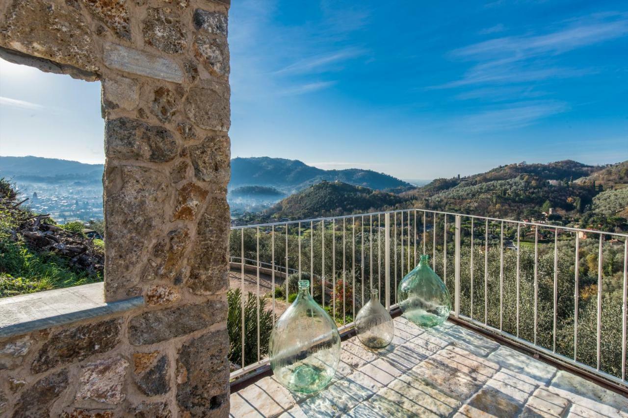 Charming Farmhouse In The Hills, Private Pool, Sea View, Dream Panorama กาไมโยเร ภายนอก รูปภาพ